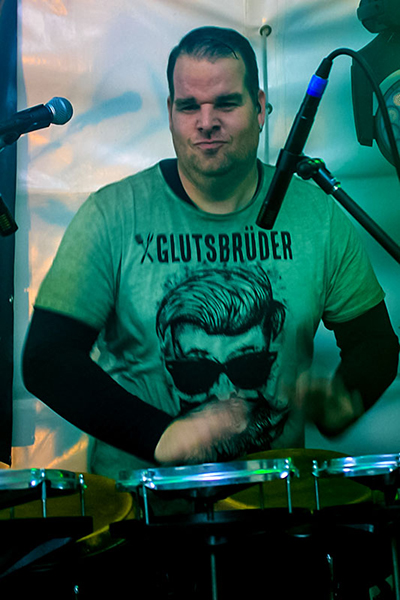 Stephan – „Das Percussion-Tier“